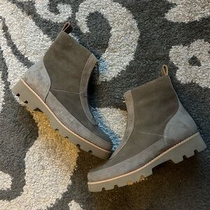 Vionic Gray Ankle Boots for Women